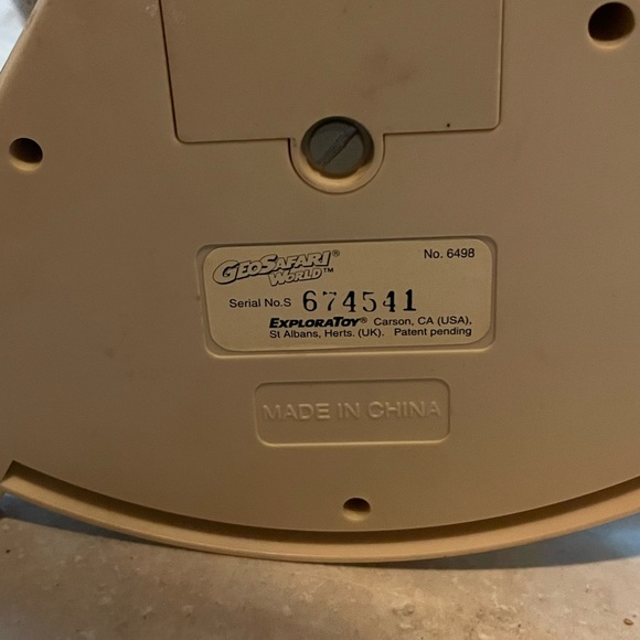 ExploraToy Safari world 674541 world globe euc - Picture 3 of 3